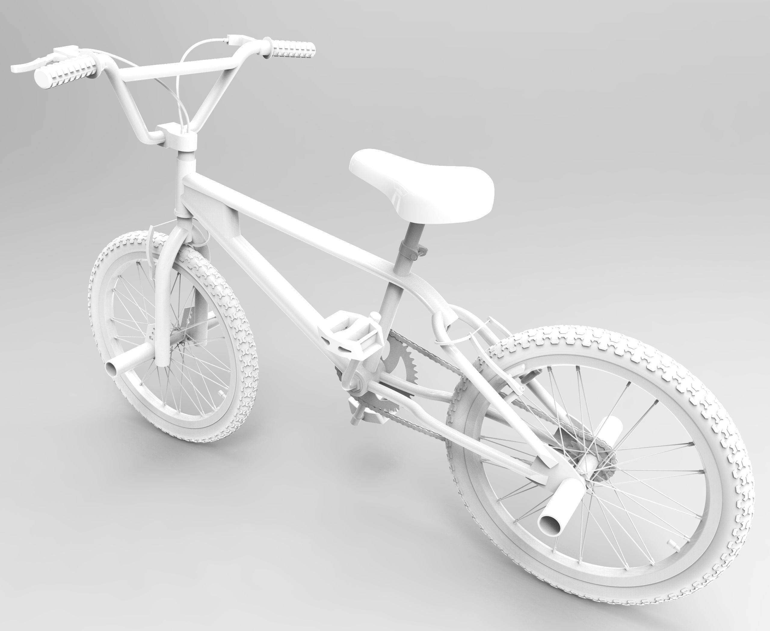 BMX Bike 3D model_7