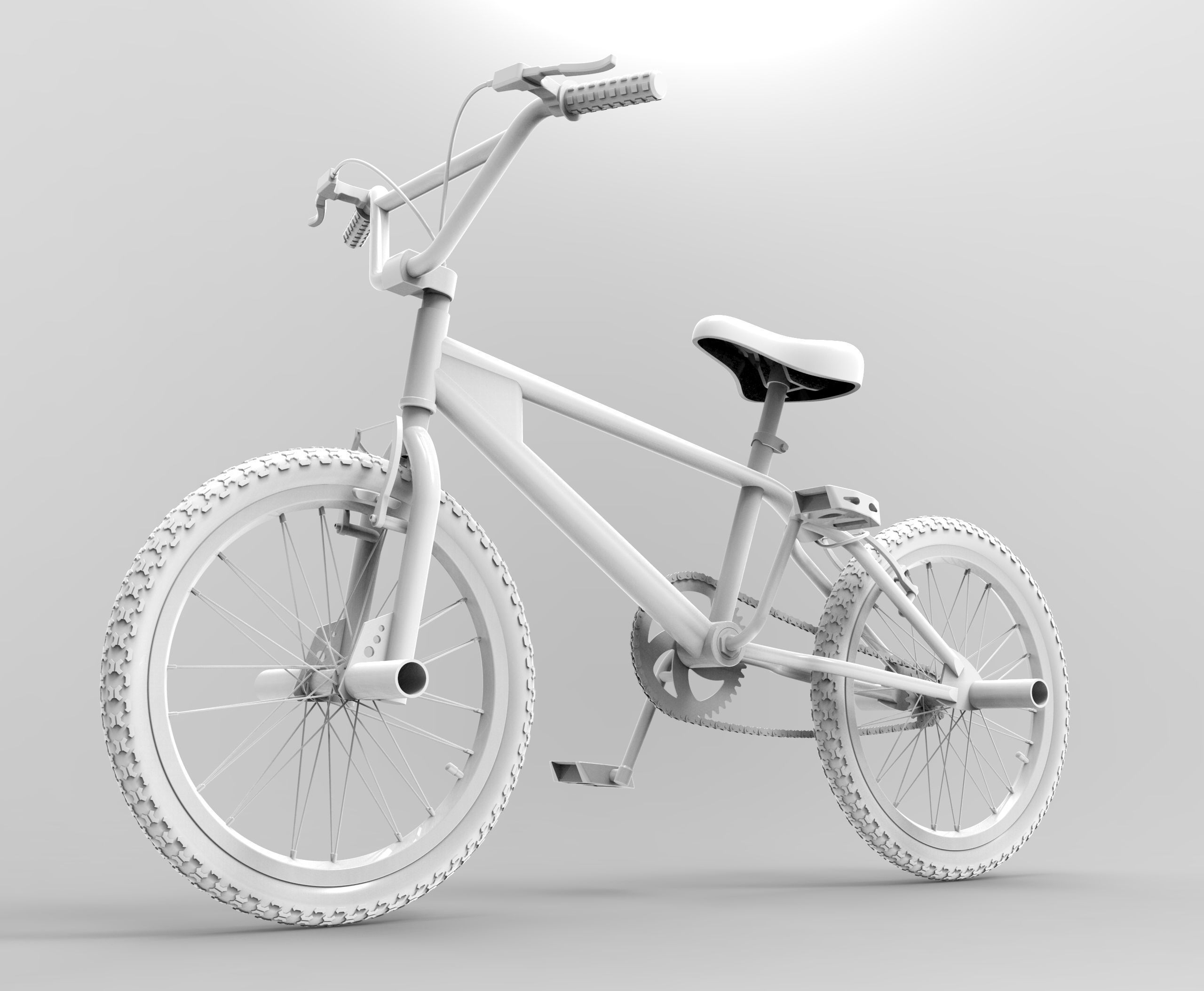 BMX Bike 3D model_5