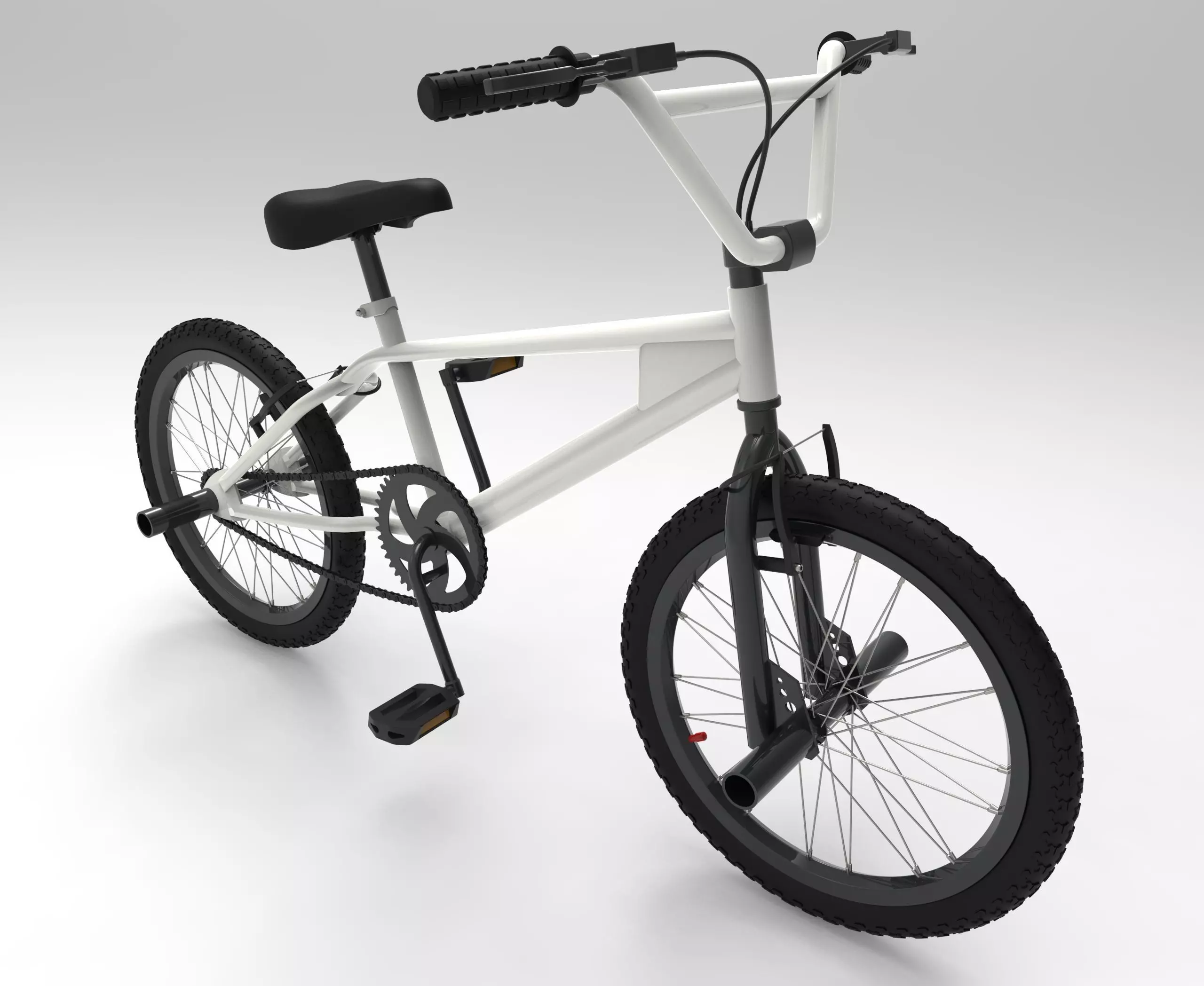 BMX Bike 3D model_0