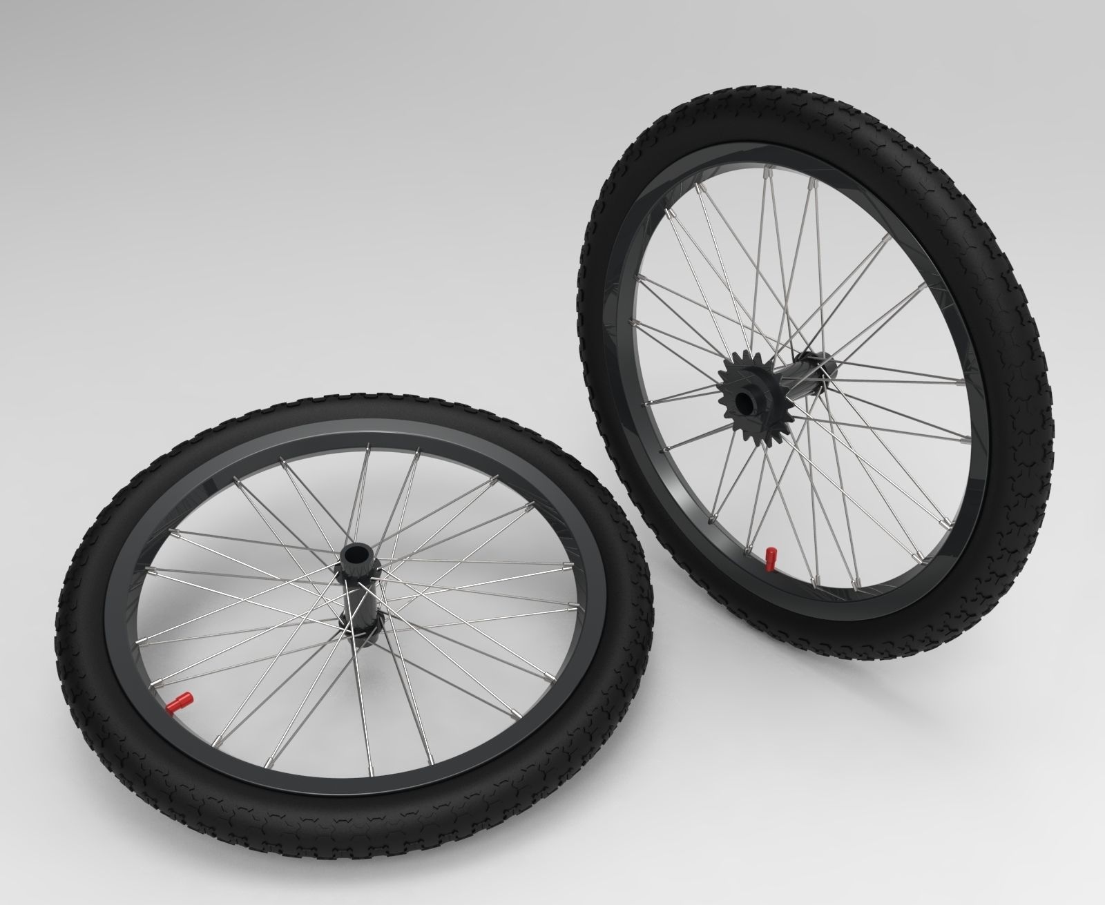 BMX Bike 3D model_24