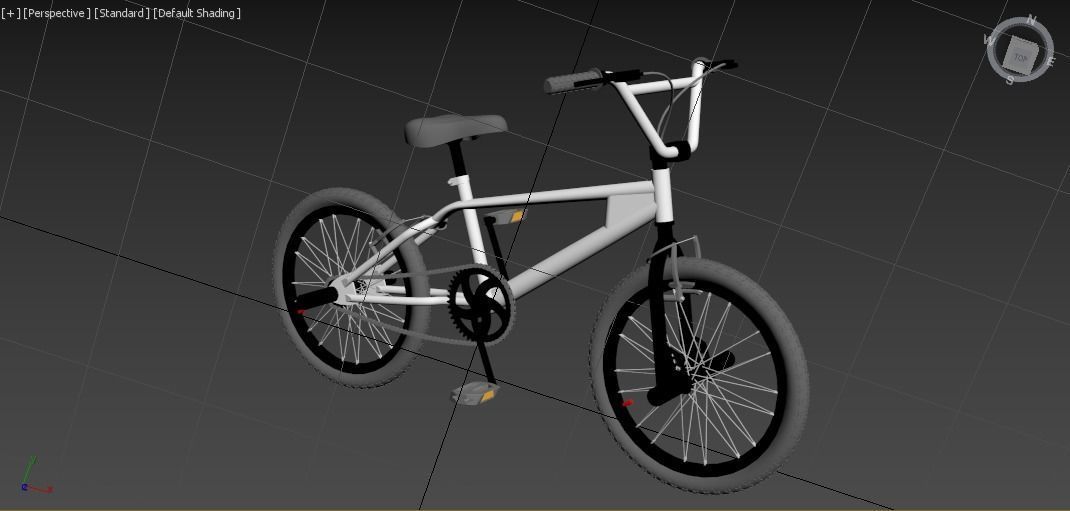 BMX Bike 3D model_34