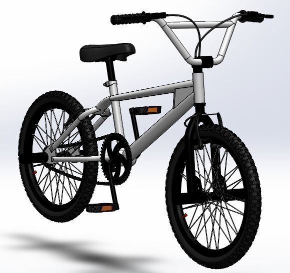 BMX Bike 3D model_32