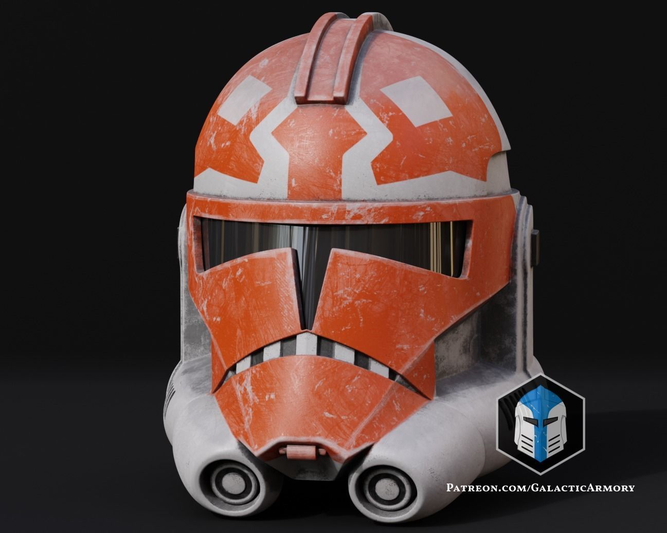 Phase 2 Animated Clone Trooper Helmet 3D print model_1