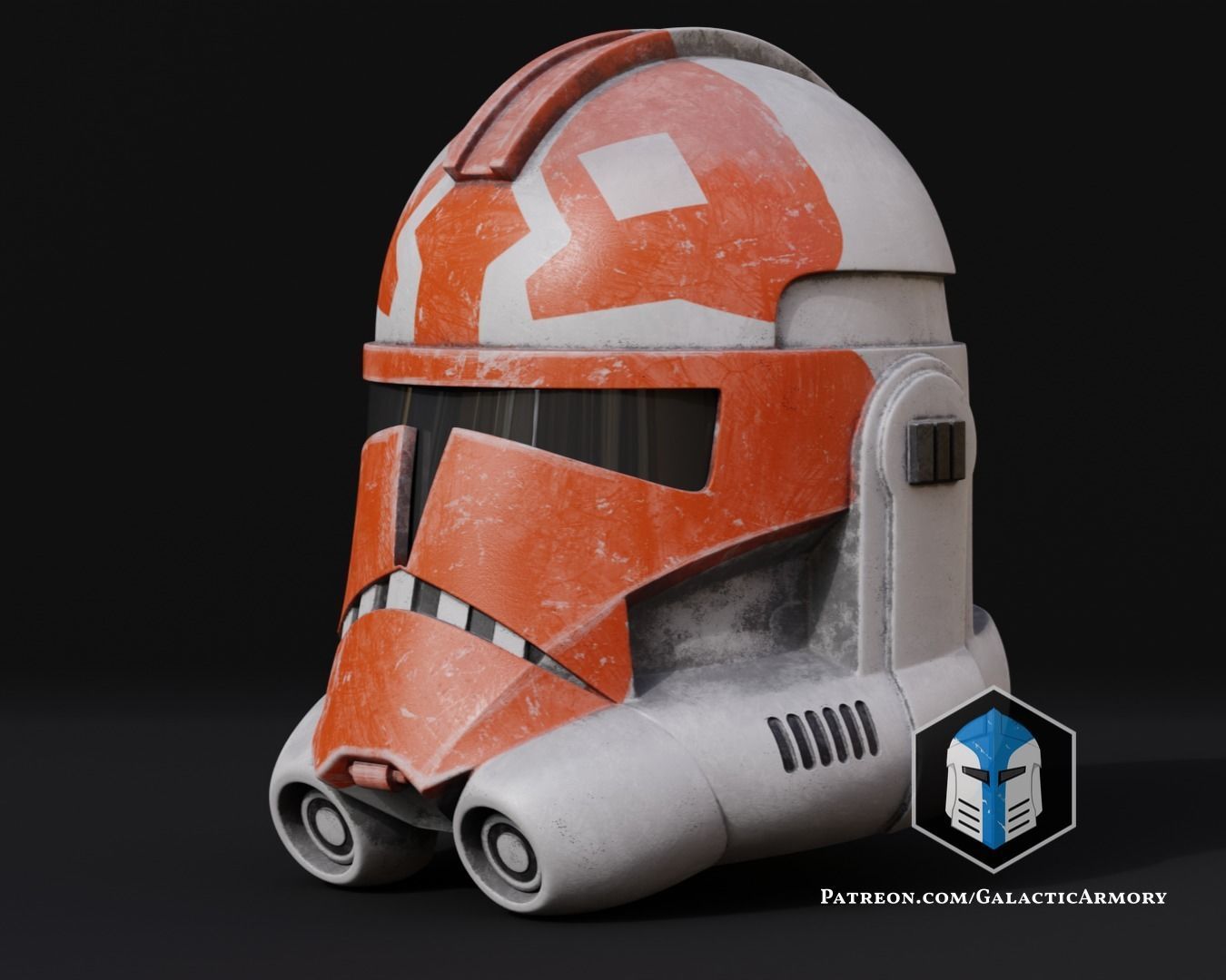 Phase 2 Animated Clone Trooper Helmet 3D print model_8