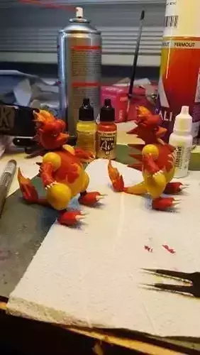 Magmar 3d ready prints
