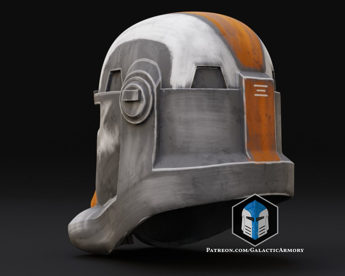 Bad Batch Hunter Helmet 3D print model_6