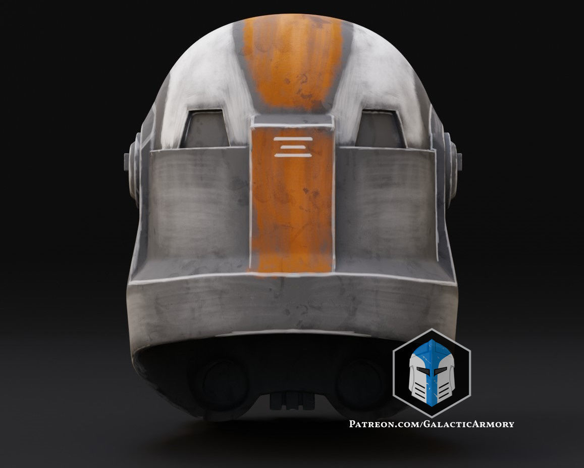 Bad Batch Hunter Helmet 3D print model_5
