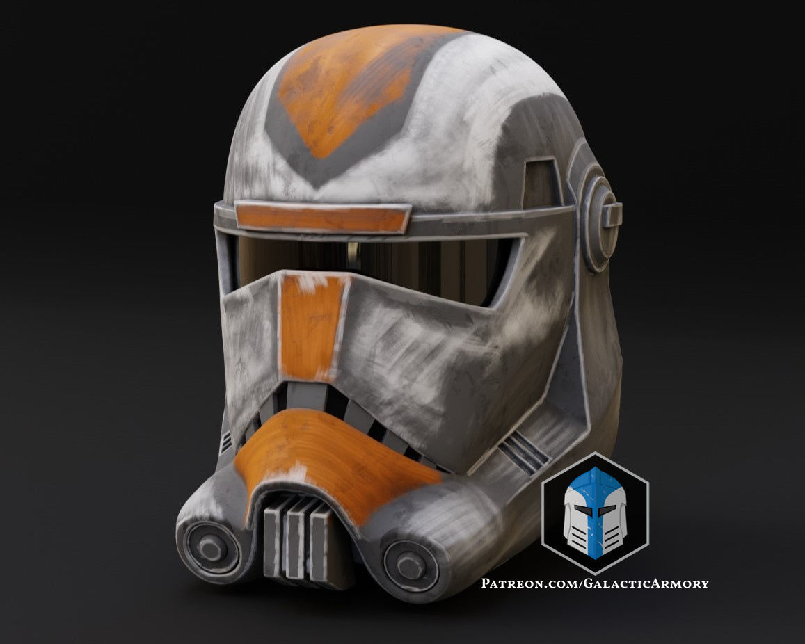 Bad Batch Hunter Helmet 3D print model_1