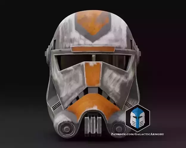 Bad Batch Hunter Helmet 3D print model