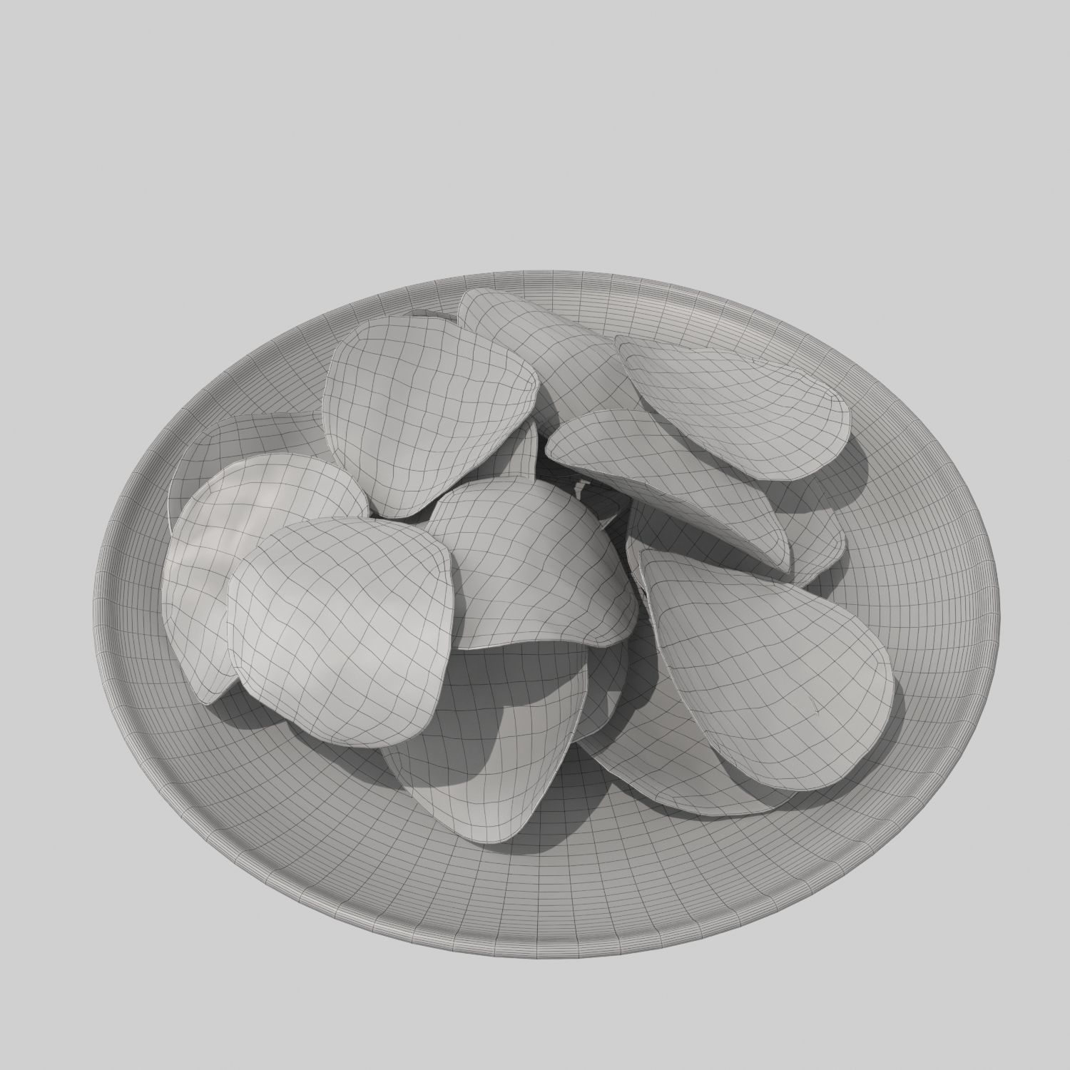 Potato Chips 3D model_4