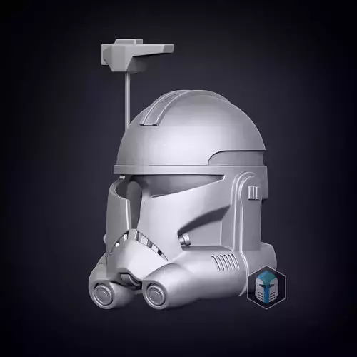 Animated Captain Rex Helmet 3D print model