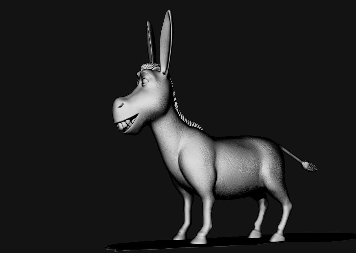 Shreak and donkey 3d print model 3D print model_2