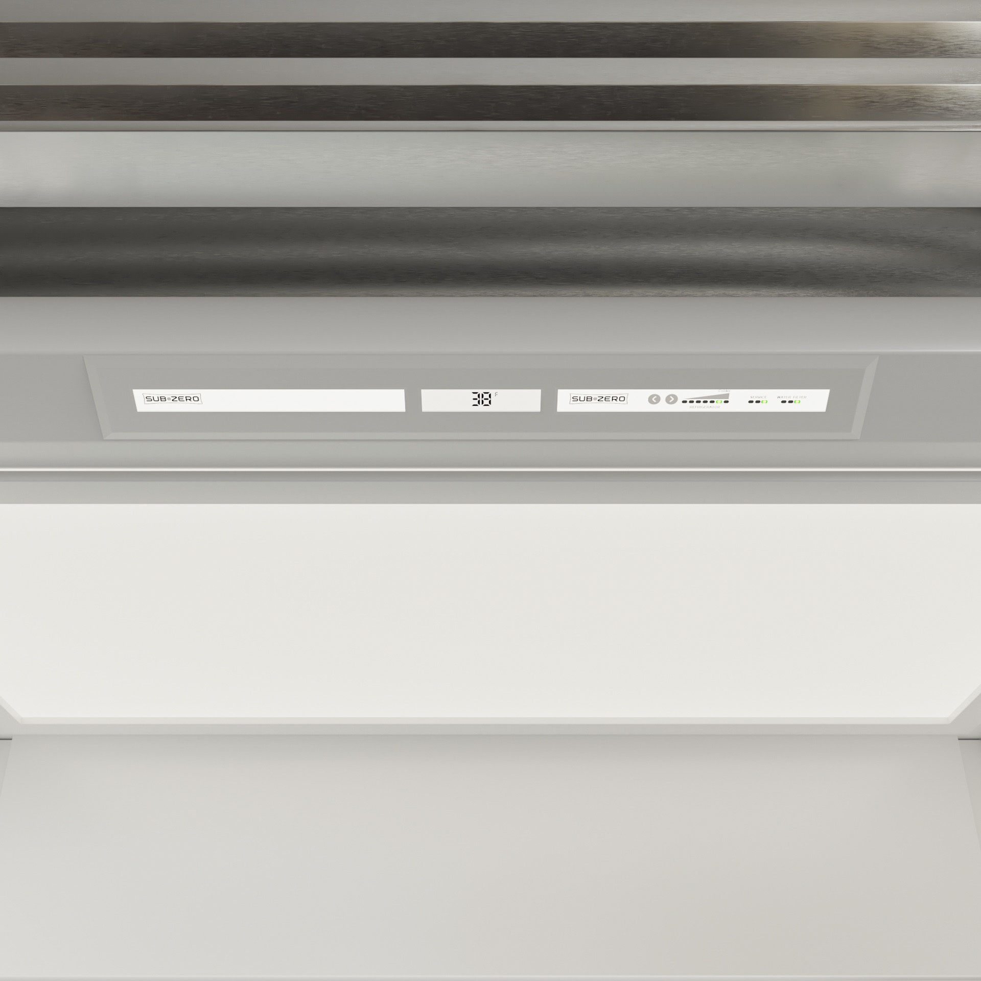 SUBZERO BI-36US Refrigerator- Freezer -With Interior 3D model_7