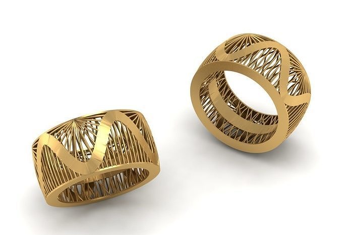 fusion light weight ring 3D print model