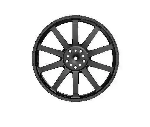 Sports Car Wheel Rim Free 3D model