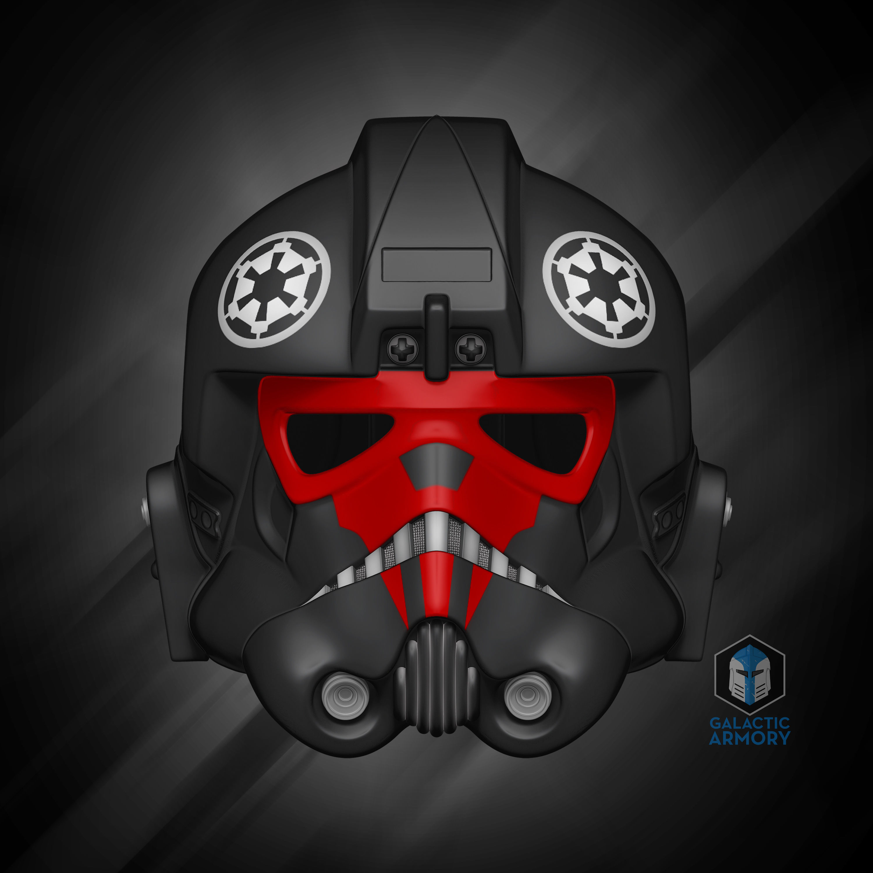 Tie Fighter Pilot Helmet 3D print model_1