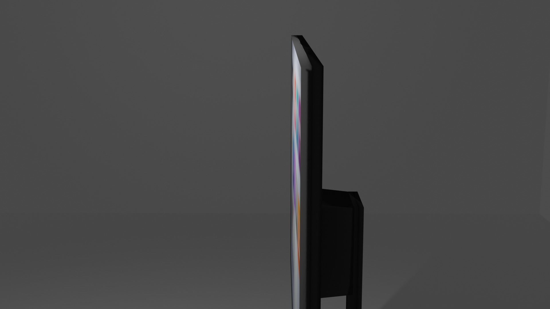 Modern Television Free 3D model_2