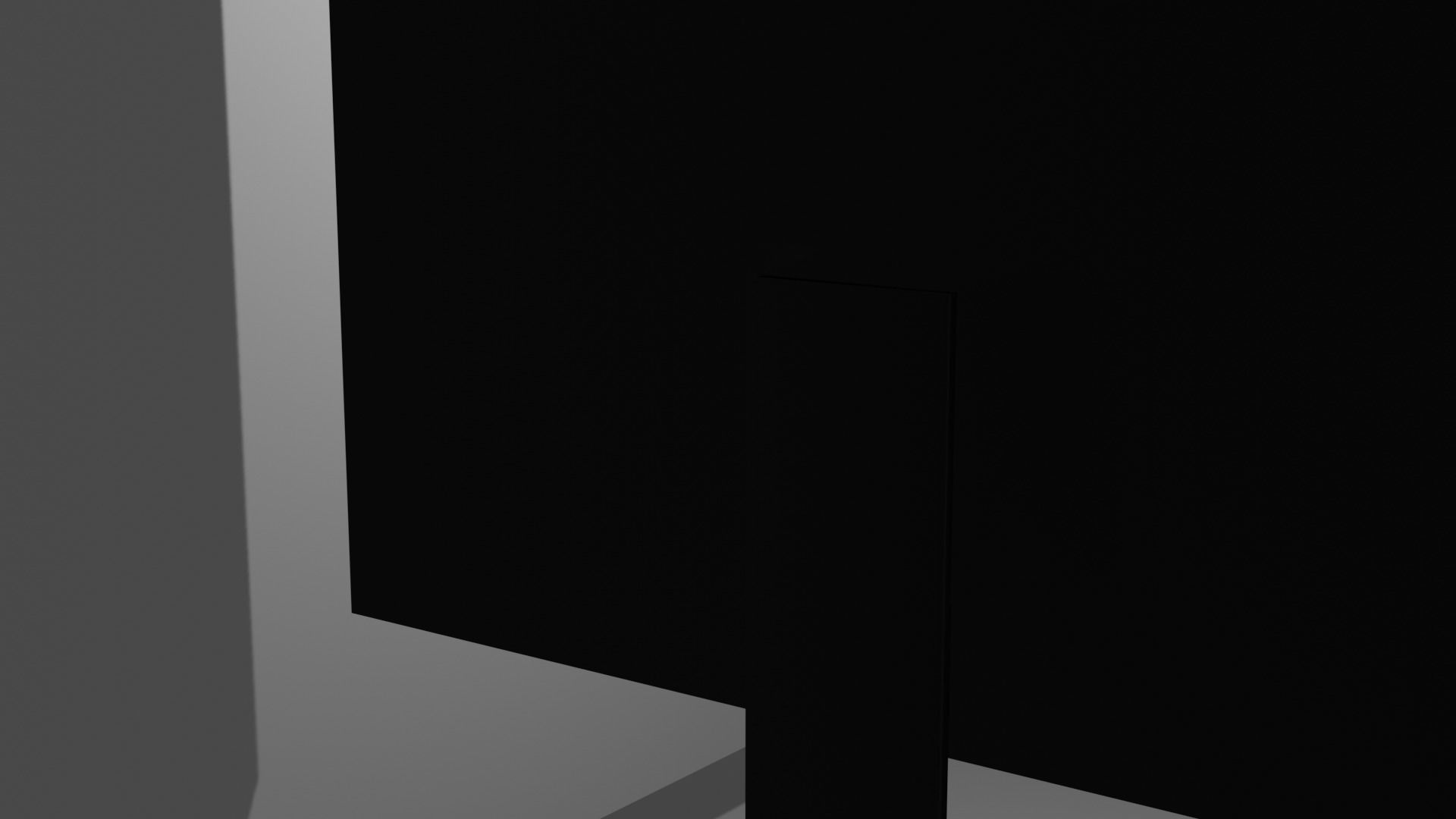 Modern Television Free 3D model_4