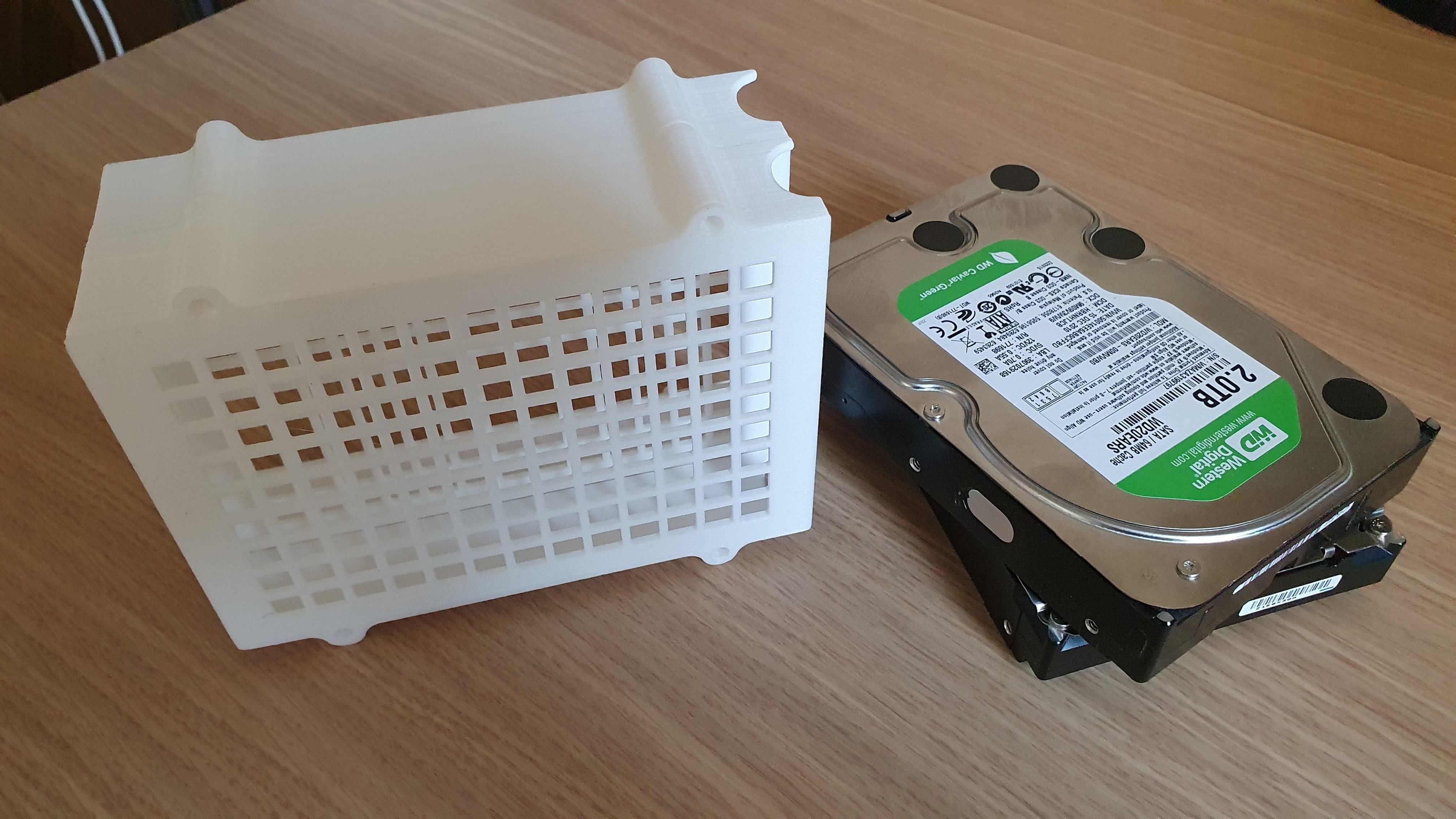 Stackable Harddisk Storage 3D print model_5