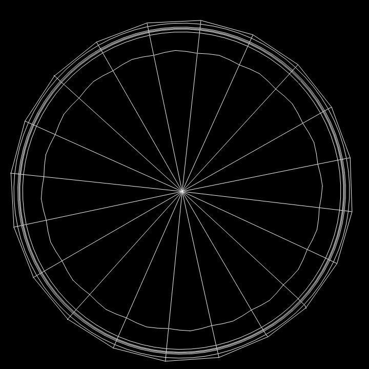 4 country coins Low-poly 3D model_15