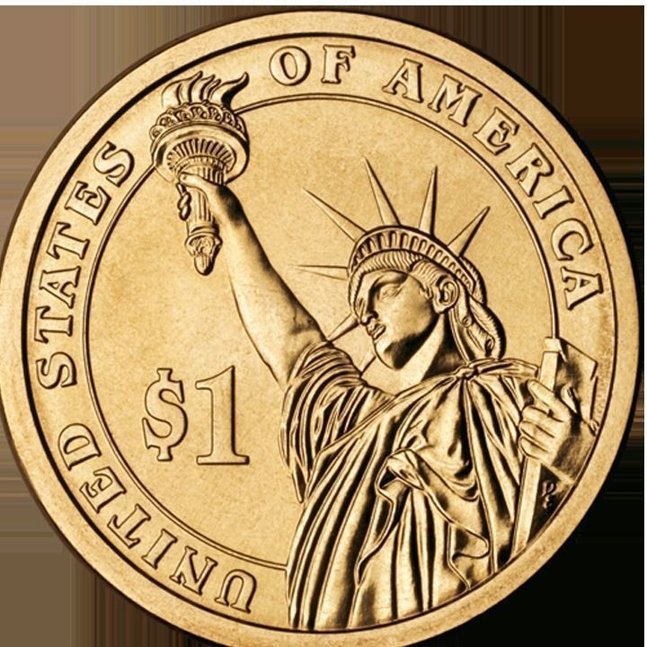 4 country coins Low-poly 3D model_20