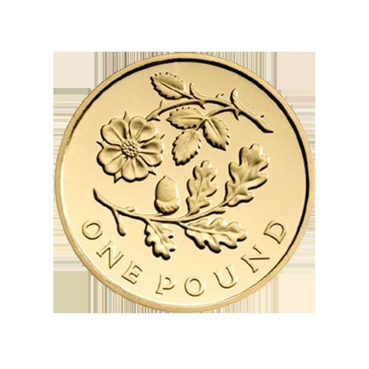 4 country coins Low-poly 3D model_5