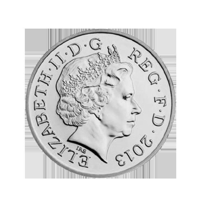 4 country coins Low-poly 3D model_3