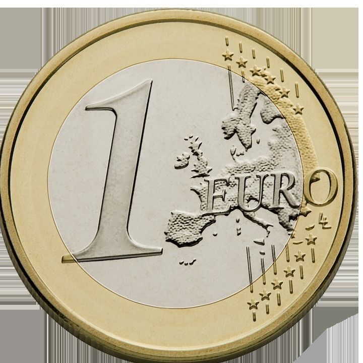 4 country coins Low-poly 3D model_13