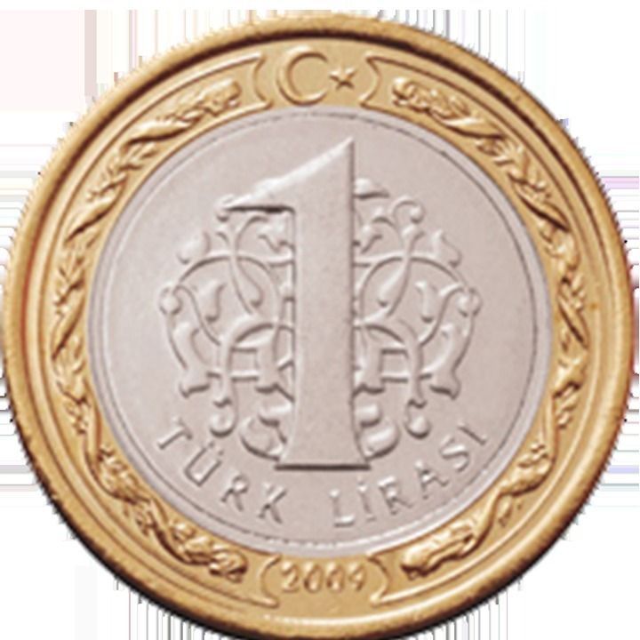 4 country coins Low-poly 3D model_9