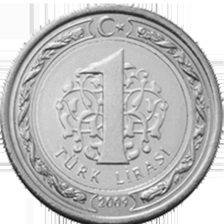 4 country coins Low-poly 3D model_4
