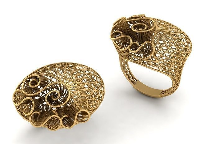 fusion light weight ring 3D print model