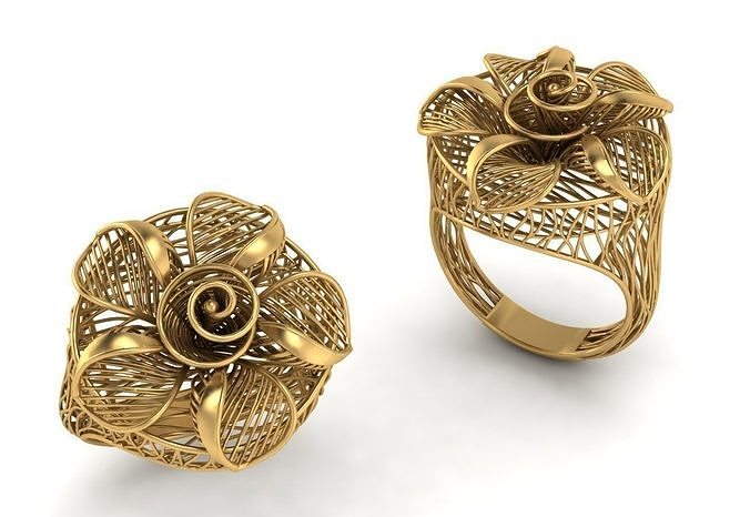 fusion light weight ring 3D print model