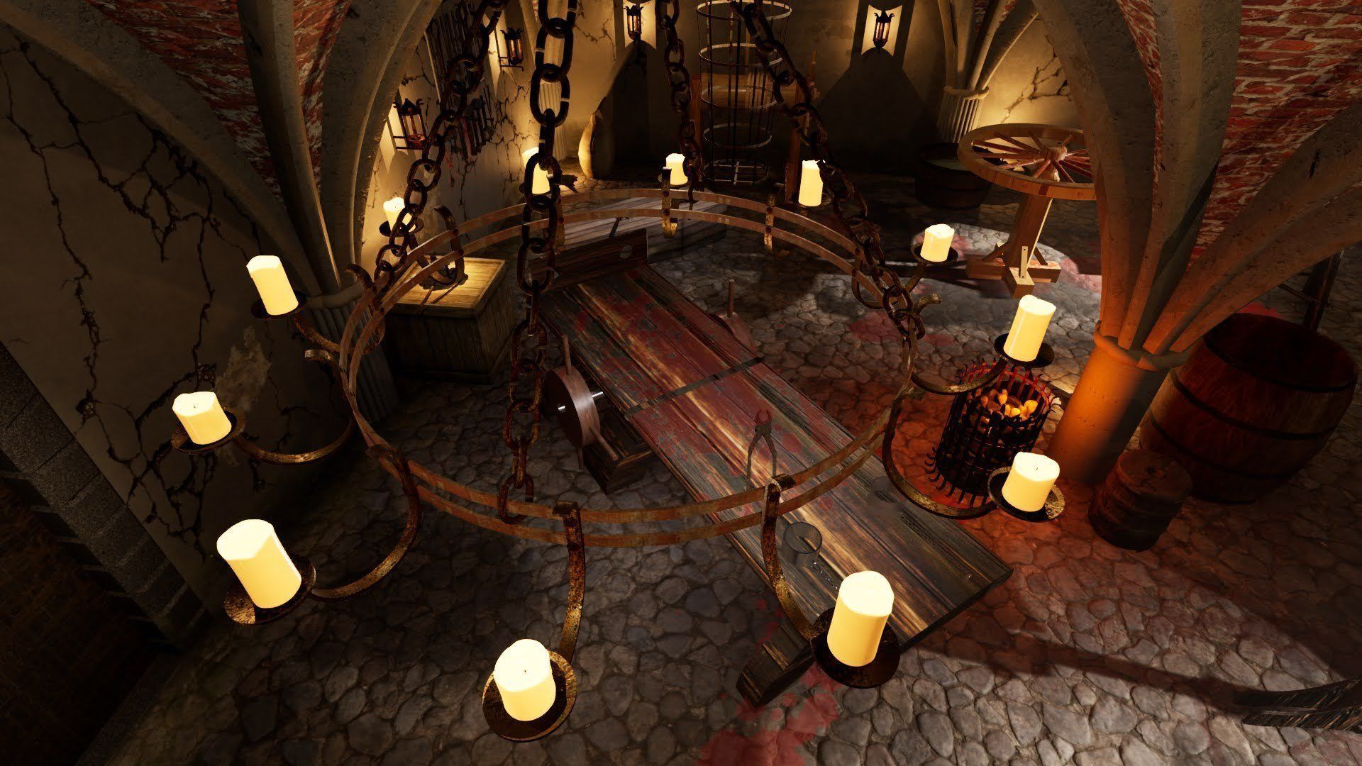 Torture Chamber 3D Model Collection_11