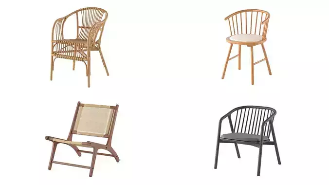 Set of 4 chair - pack 1