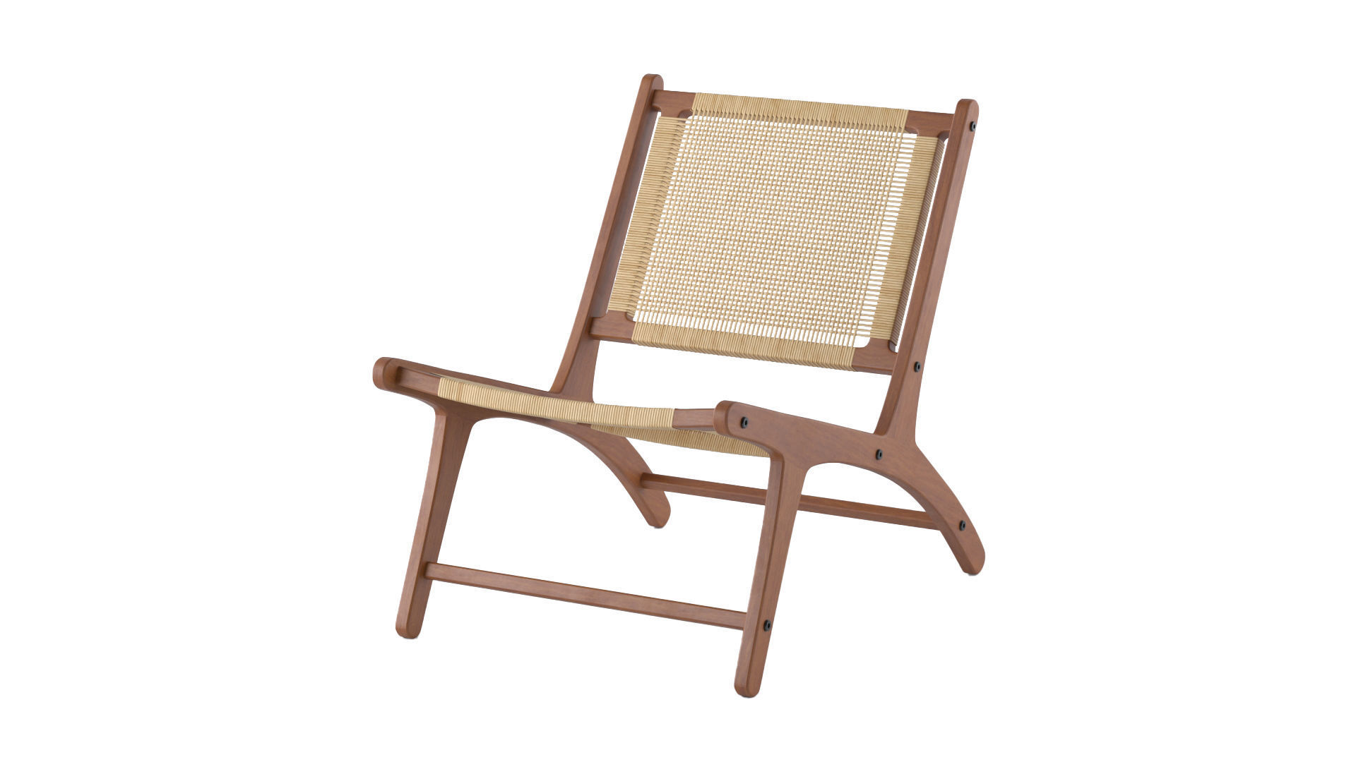 Set of 4 chair - pack 1 3D model_5