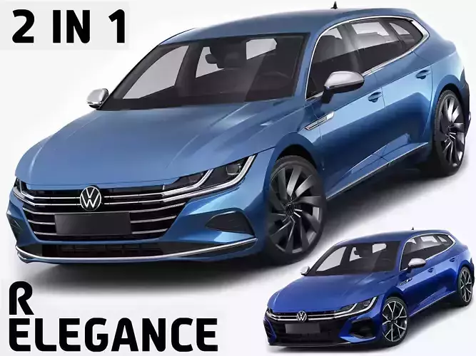 Volkswagen Arteon Shooting Brake R and Elegance 2021