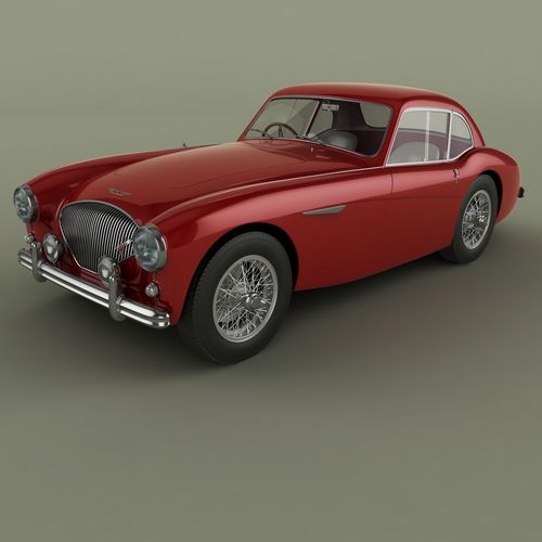 Austin-Healey 100S Coupe 3D model