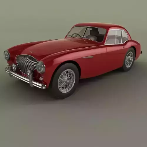 Austin-Healey 100S Coupe 3D model | CGTrader