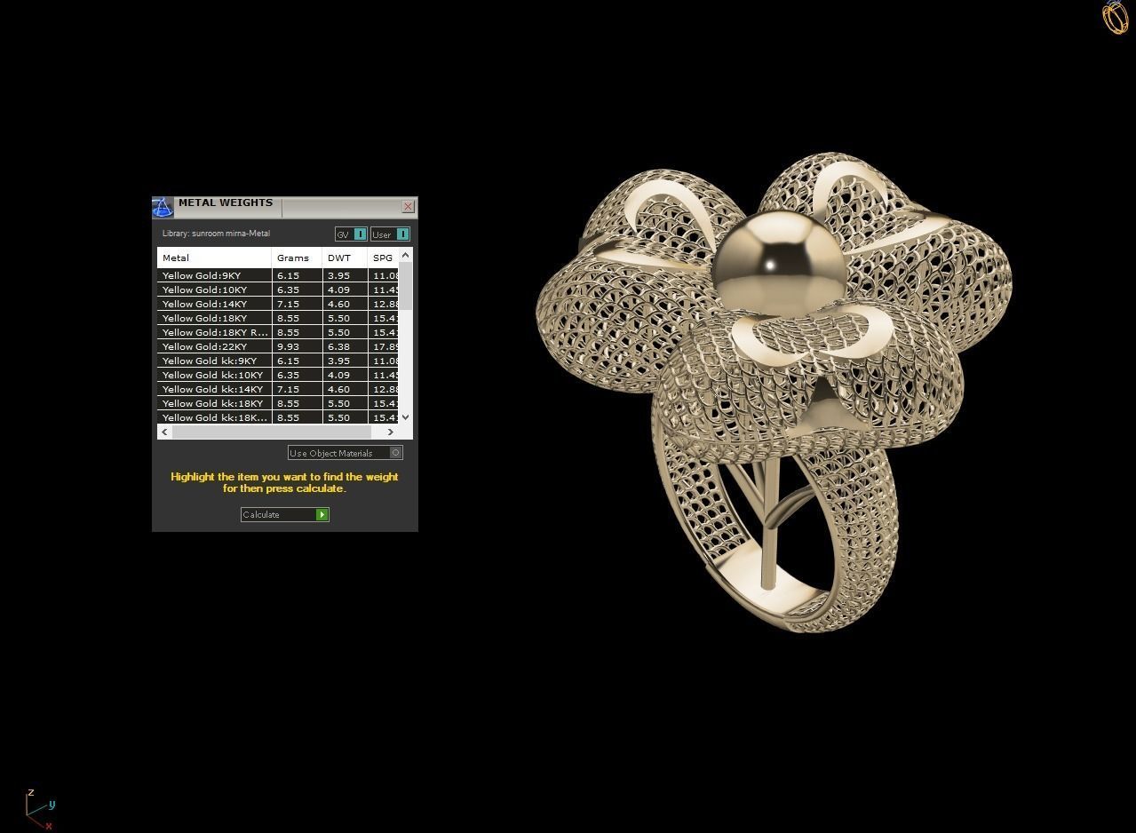 Heart Electro-Fusion Fashion Ring 3D print model_1