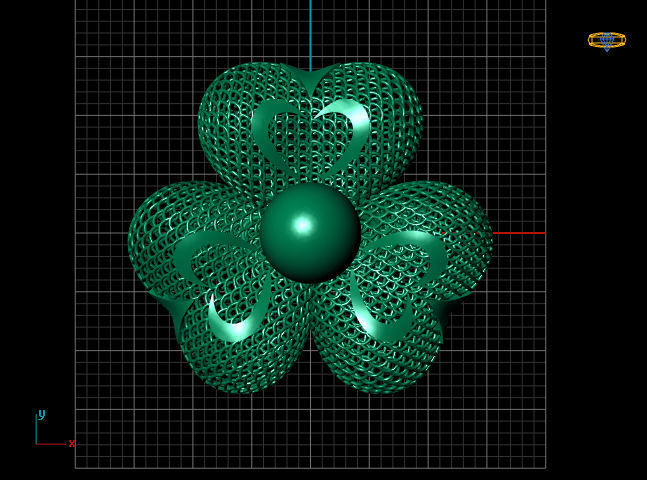 Heart Electro-Fusion Fashion Ring 3D print model_2