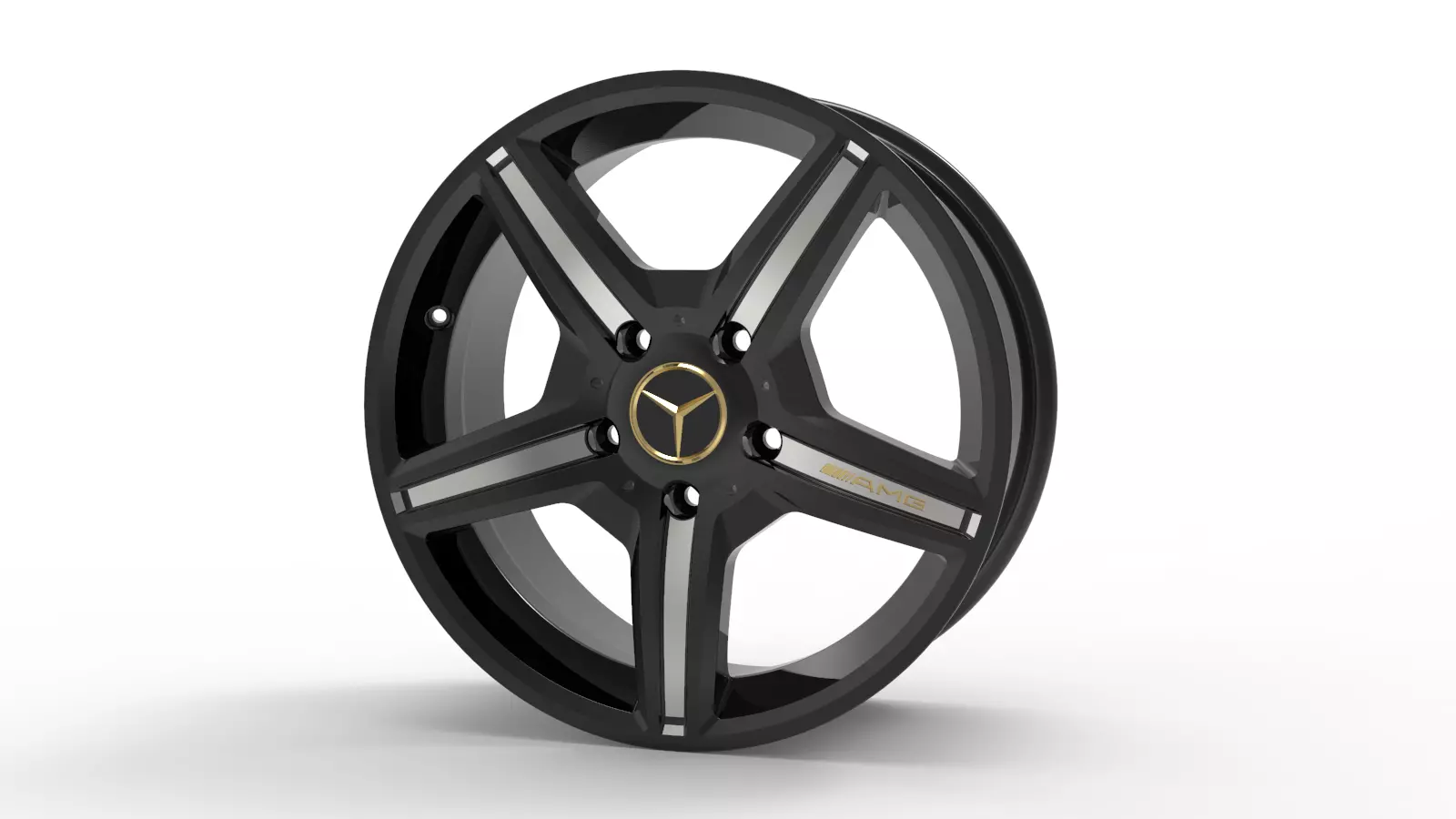 AMG rim design and rendering Free 3D print model