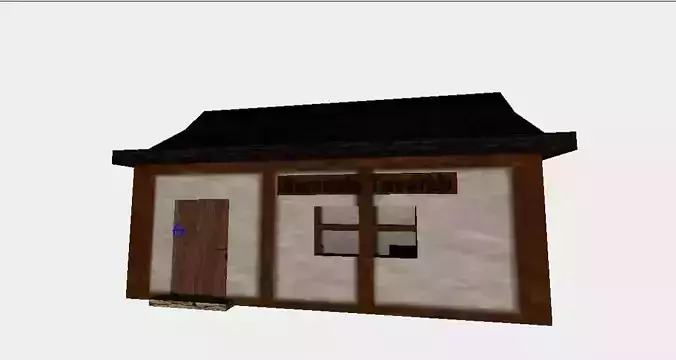 Samuels Old Medieval Tavern With Attic 3D model