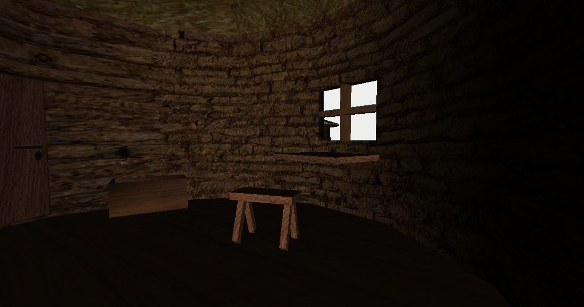 Primitive Rural Village with 13 Individual Shacks 3D model_11