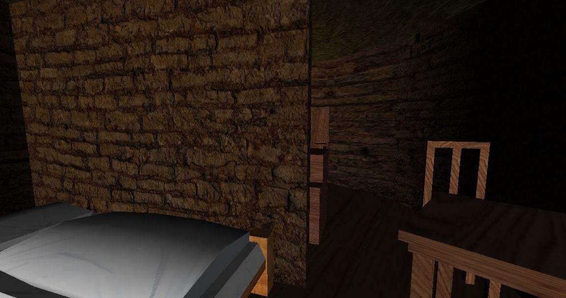 Primitive Rural Village with 13 Individual Shacks 3D model_40