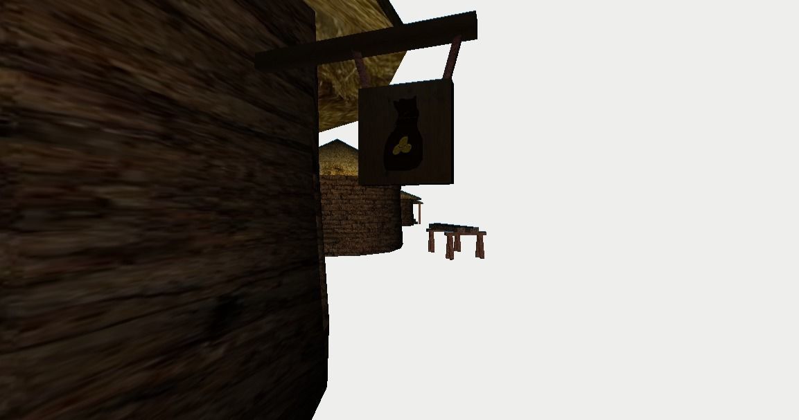 Primitive Rural Village with 13 Individual Shacks 3D model_29