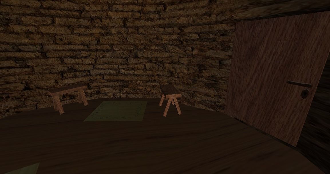 Primitive Rural Village with 13 Individual Shacks 3D model_26