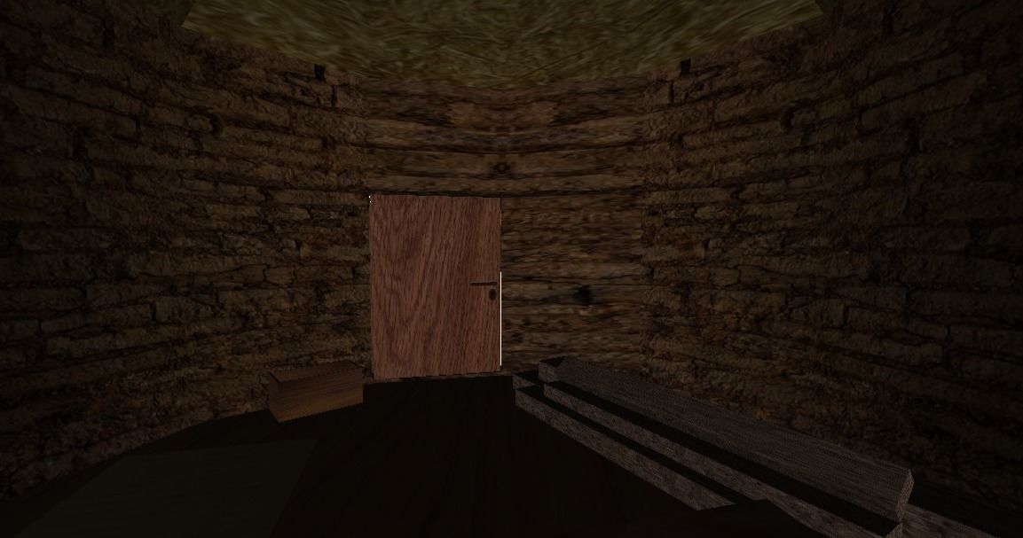 Primitive Rural Village with 13 Individual Shacks 3D model_39