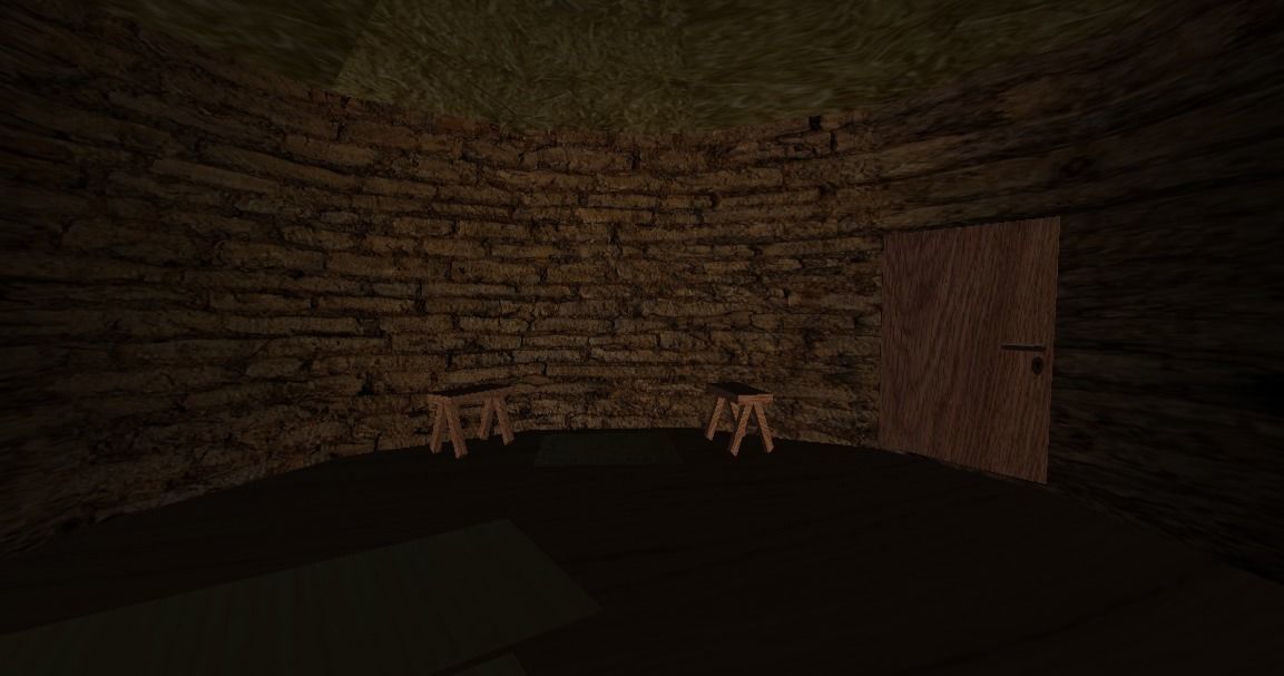 Primitive Rural Village with 13 Individual Shacks 3D model_12