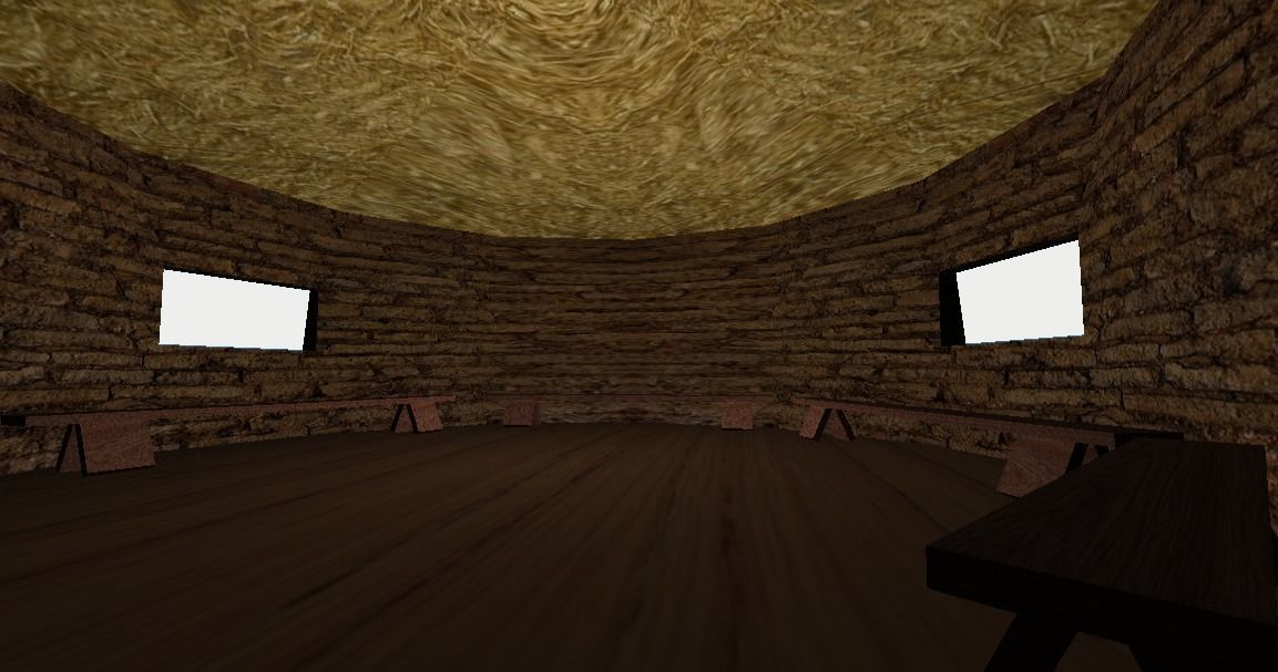 Primitive Rural Village with 13 Individual Shacks 3D model_23