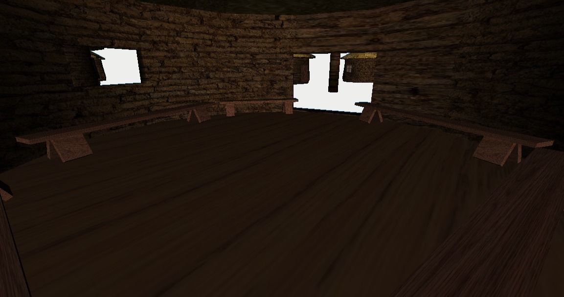 Primitive Rural Village with 13 Individual Shacks 3D model_27